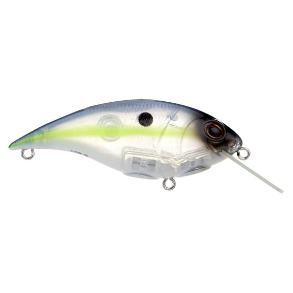 Shallow Money Badger Fishing Crankbait, 2.75 in, Ghost Sexy Shad