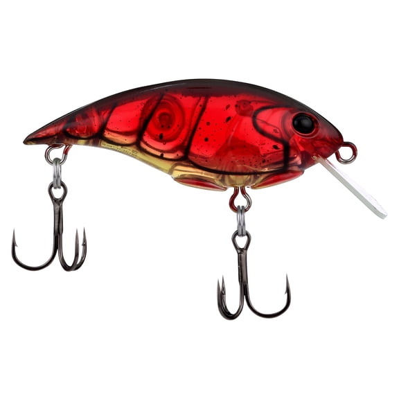 Berkley Shallow Money Badger, 4, Ghost Red Craw