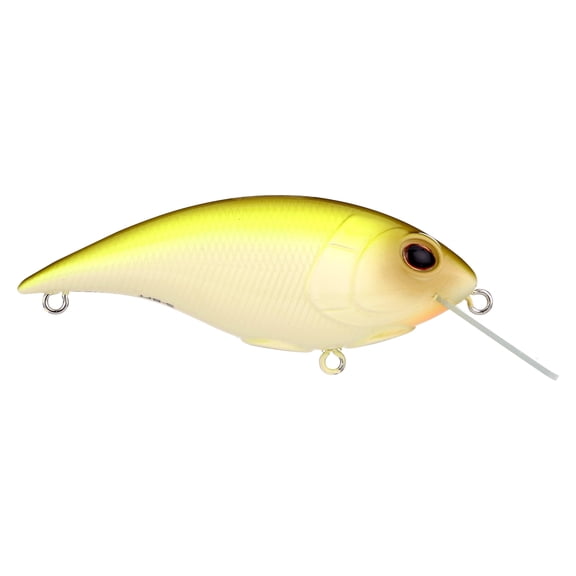 Shallow Money Badger Fishing Crankbait, 2.75 in, Vanilla Chartreuse