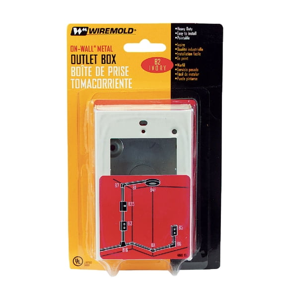Shallow Outlet Box - Pack of 4