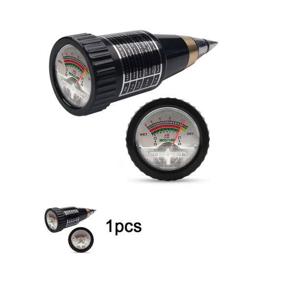 Shallow Soil Moisture Meter PH Tester 2 In 1 Acidity Humidity Plant Soil Analysis Tool For Flower Agriculture Garden Crop