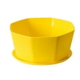 thumbnail image 1 of Shallow Succulent Pots with Drainage Holes and Saucer, Big Opening Flower Pot for Houseplants, Planter for Indoor Outdoor Garden Balcony Home Decor, 1 of 4