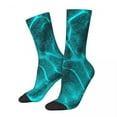 thumbnail image 1 of Shallow Water Socks Green Vortex Print Trendy Stockings Breathable Outdoor Socks Spring G, 1 of 7