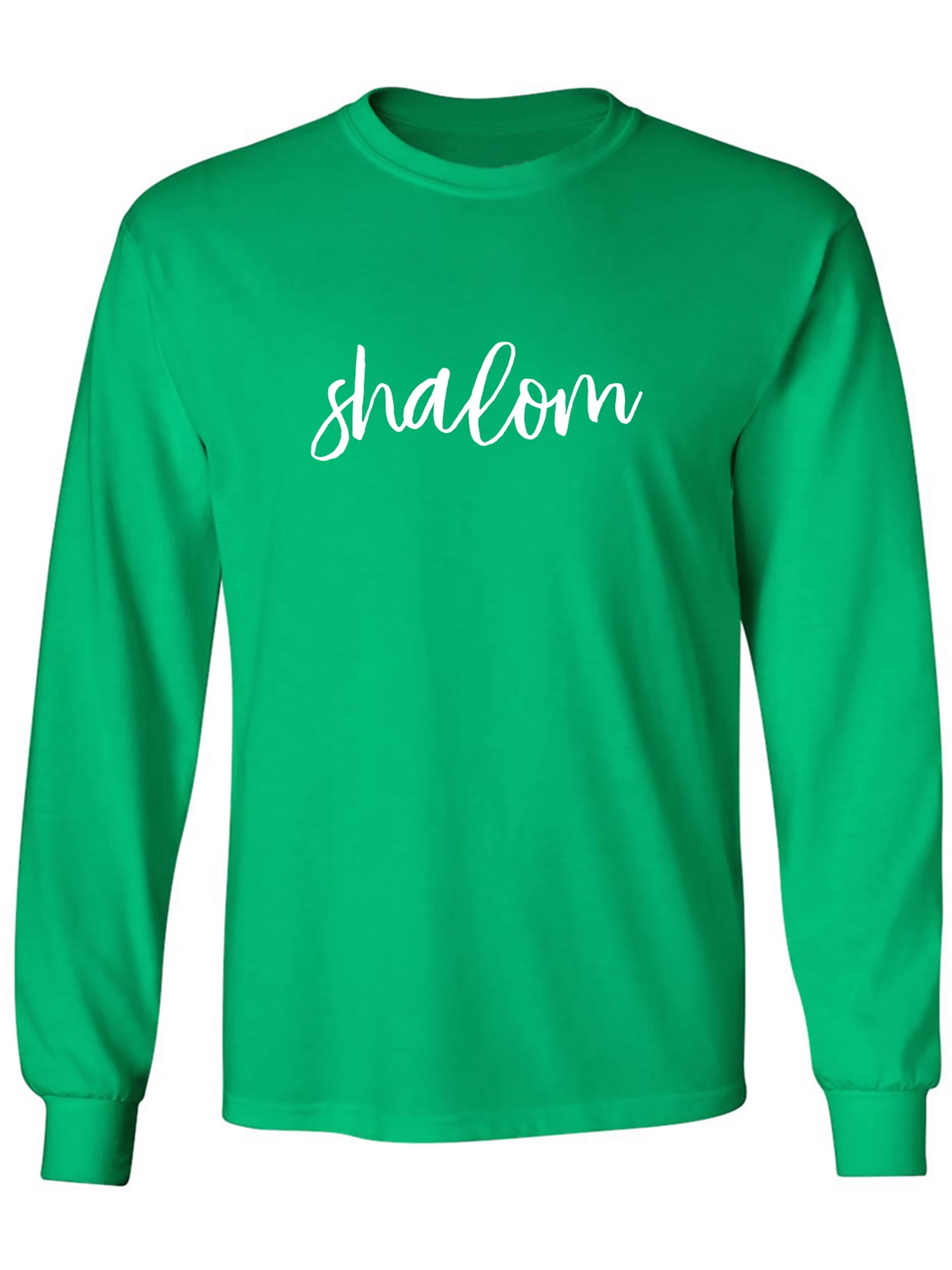 Shalom Adult Long Sleeve T-shirt - Walmart.com