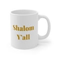 thumbnail image 1 of Shalom Mug - Shalom Y'all Coffee Mug - Jewish Gift - Jewish Mug - Hebrew, 1 of 12