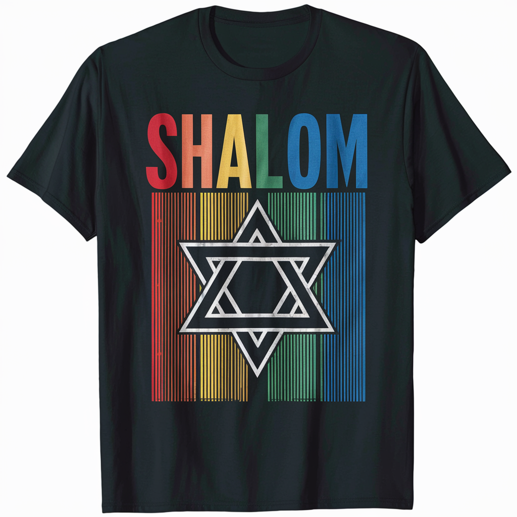 Shalom Retro Star Of David Jewish Peace Hebrew Israelites T Shirt Shalom Retro Star Of David Jewish Peace Hebrew Israelites T Shirt