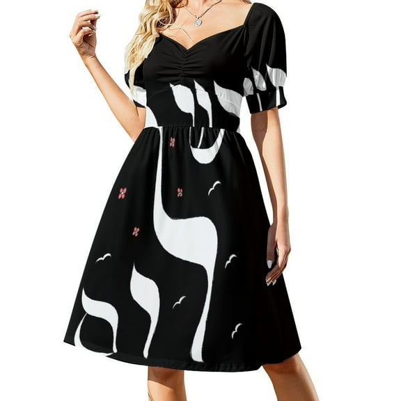 Shalom in Black Sleeveless Dress elegant chic women dresses promotion sexy dress for women