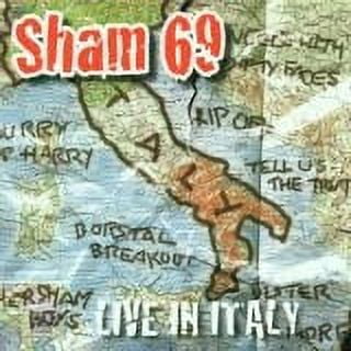 Sham 69 - Live In Italy - Compact Disc