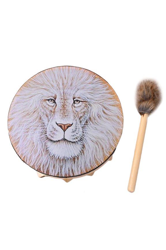 Shaman Drum Handmade Shamanic Drum Music Playing Instrument Exquisite Appearance