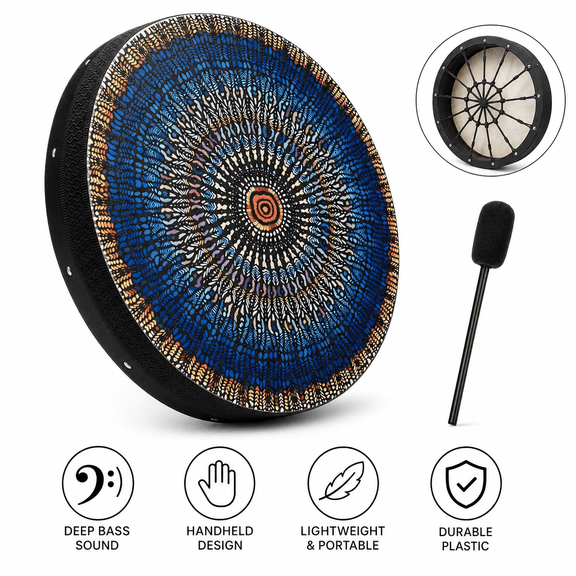 Shaman Drum Source Drum Deep Bass TherapUStic Tool Sound TherapUStic Instrument Drum