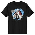 thumbnail image 1 of Shaman King Samurai Spirit Amidamaru Crew Neck Short Sleeve Men's Black T-shirt-XXL, 1 of 4
