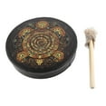 Shaman Vegetarian Totem Turtle Drum Sound Therapy Tool Light Hand Drum