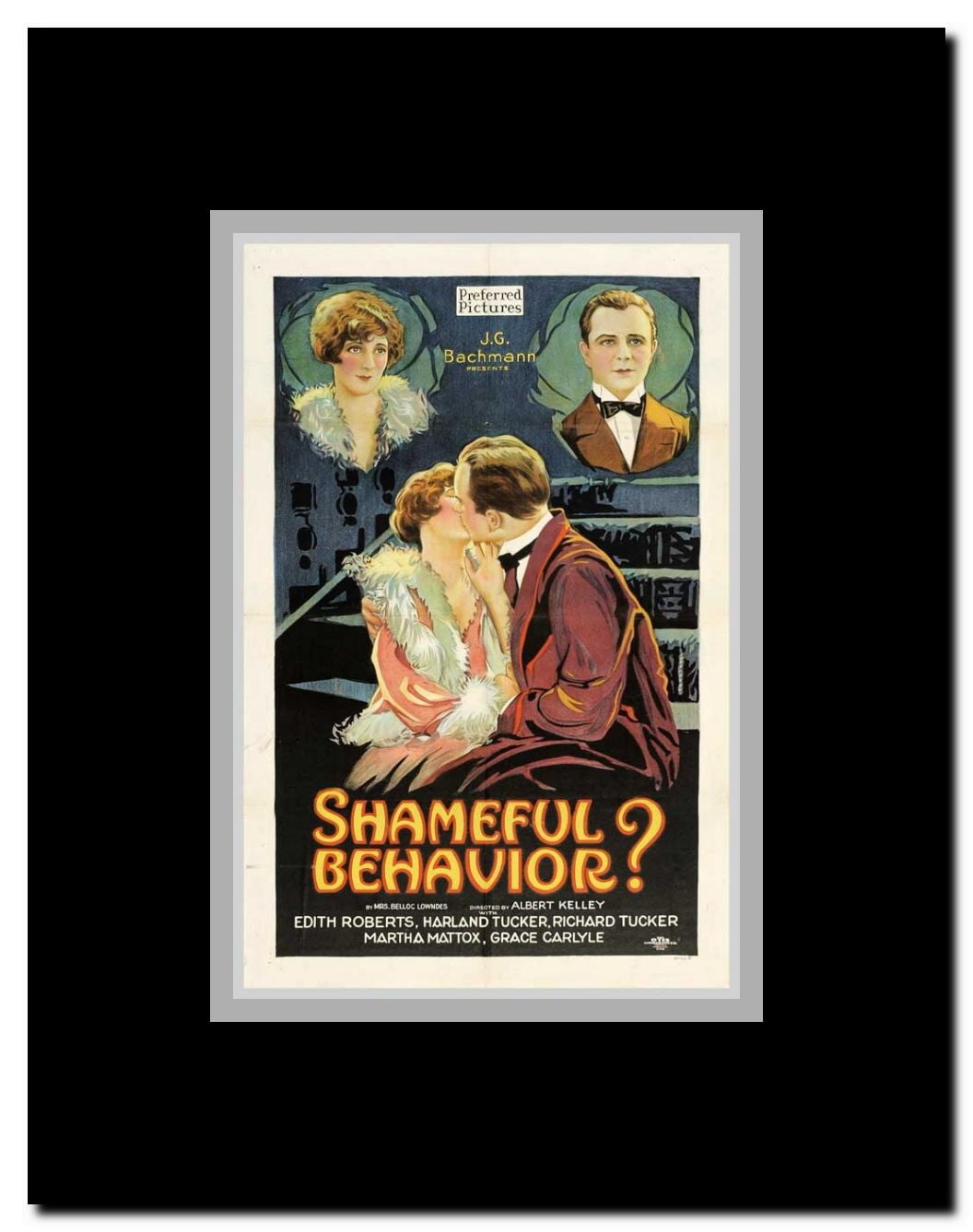 Shameful Behavior? Framed Movie Poster