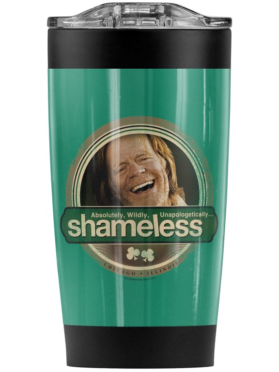 Shameless Chicago Illinois Stainless Steel Tumbler 20 oz Coffee Travel Mug/Cup, Vacuum Insulated & Double Wall with Leakproof Sliding Lid | Great for Hot Drinks and Cold Beverages