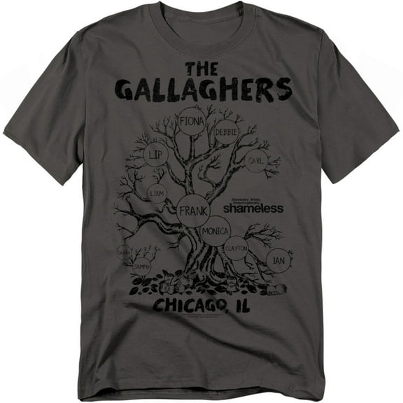 Shameless T-Shirt Gallagher Tree Unisex Graphic Tee for Men & Women