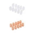 thumbnail image 1 of Shamjina 10 Pairs Silicone Finger Toe Tubes Sleeves Corn Pads Protectors Caps Separators, 1 of 3