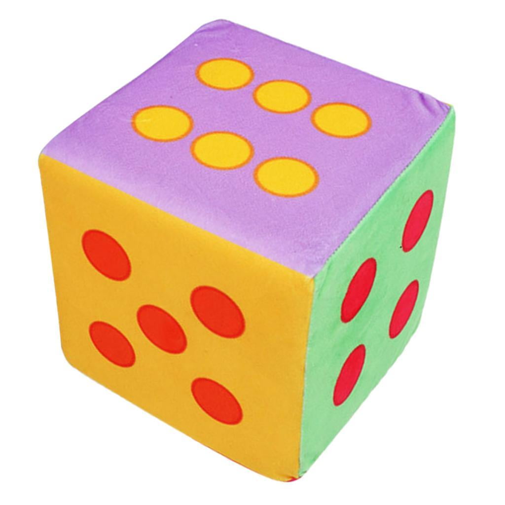 Shamjina Giant Foam Dices Assorted Colors 1 Piece Traditional Dices