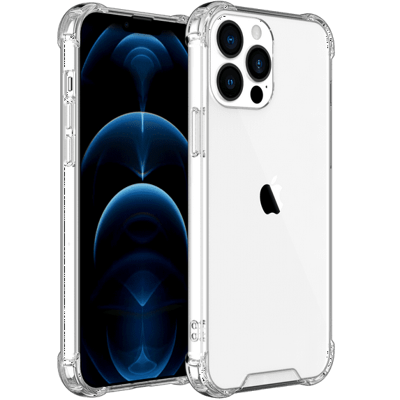 Shamo's for iPhone 13 Pro Max 2021 Case, Crystal Clear Anti-Scratch Shock Absorption Cover, TPU Bumper with Reinforced Corners [ Anti Yellowing ]