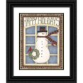 thumbnail image 1 of Shamp, Cindy 26x32 Black Ornate Wood Framed with Double Matting Museum Art Print Titled - Happy Holidays, 1 of 4
