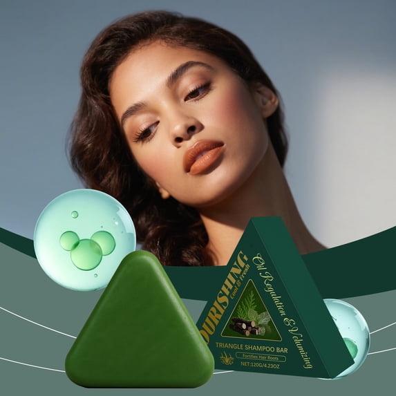 Shampoo Bar Natural Usman Grass Shampoo Soap Plant-Based Solid Shampoos Bar Gentle Cleansing Nourishing Care For Looking Hair Strengthens Hair 120g