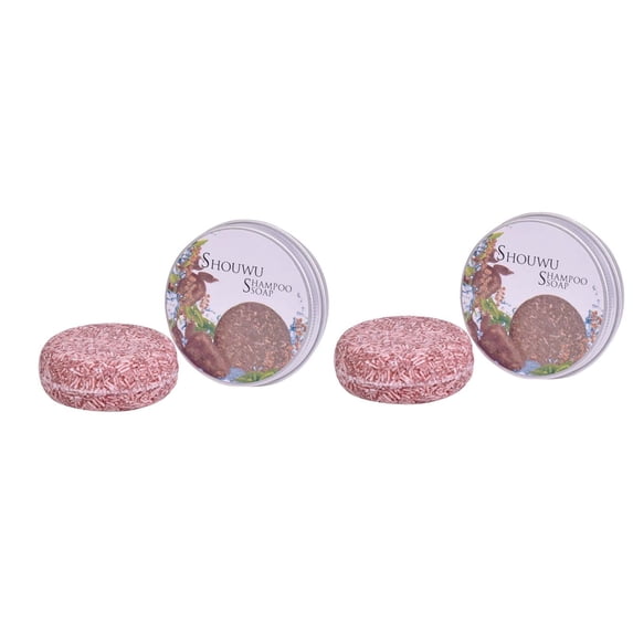 Shampoo Bar for Hair, Hair Soap Bar, Polygonum Multiflorum Shampoo Soap For Fresh And Clean Hair 60g-2PCS
