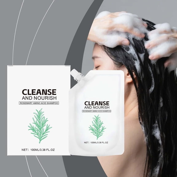 Shampoo, Botanical Plant Ingredients for Scalp Care & Hair Repair, Gentle Cleansing, Volumizing & Frizz Control, Suitable for Dry/Damaged/Oily Hair