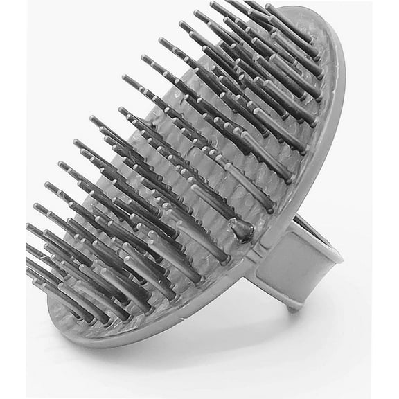 Shampoo Brush, Hair Brush with Massager, Scalp Exfoliator, Plastic/Rubber Brush, for Shower or Bath, Thick or Thin Hair, Curly or Straight, Deep Clean, Use with Conditioner Also.