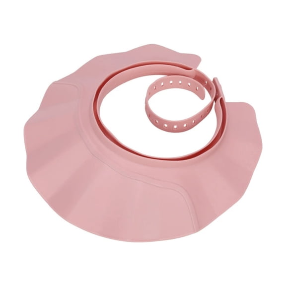 Shampoo Cap for Showering Adjustable Head Eye and Ear for Hair Washing Suitable for Adults Children and Elderly Versatile Bath Cap for -Free Shampooing in Daily Use, 24 cm, Pink