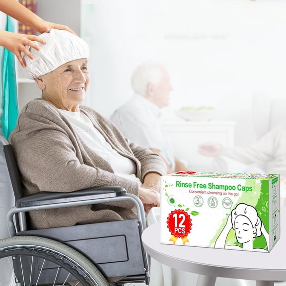 Shampoo Caps No Rinse Waterless Hair Washing Shower Caps