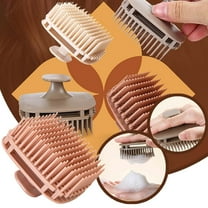 Shampoo Comb Scalp Massage Brush Silicone Bathing Tool Household Hair Cleaning Relaxing Shower Accessories for Men Women Kids