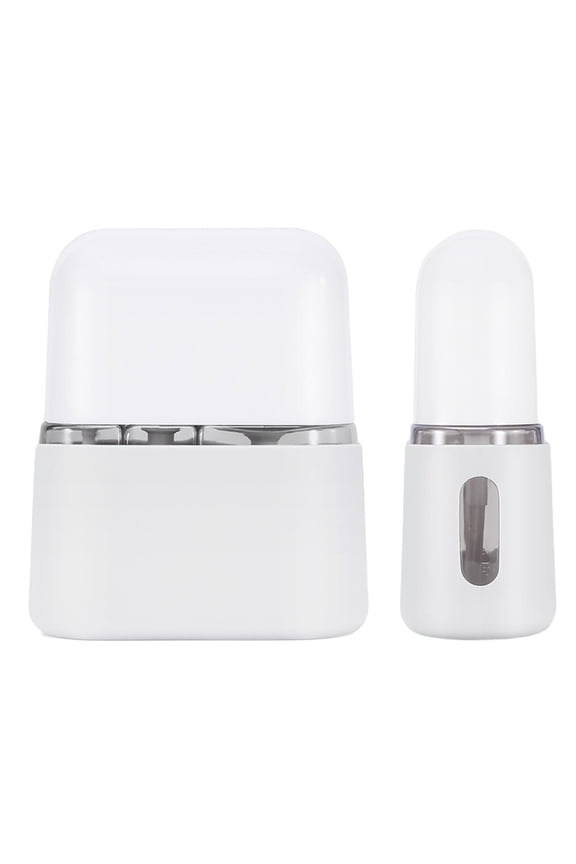 Shampoo Dispenser 4 Pack Leak Proof Travel Toiletry Containers with Labels BPA Free Airport Approved for Vacation Business Trip Gym