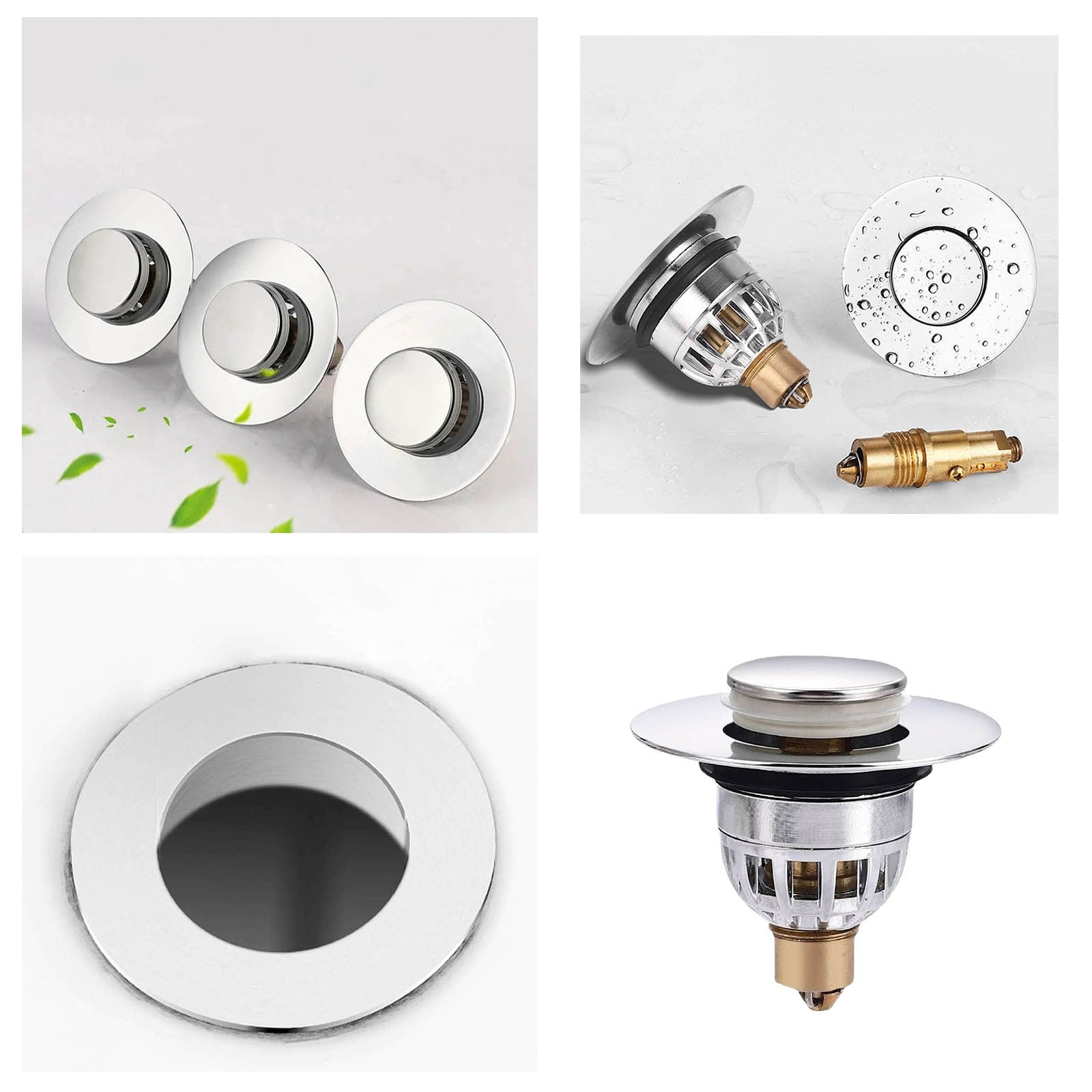 Shampoo Faucet Head Wansiven Plug Universal Up Plug With Drain Strainer