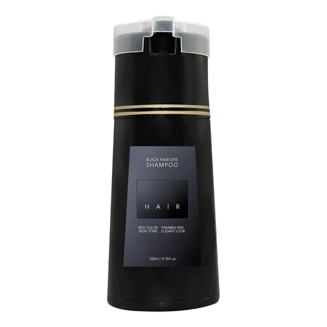 Shampoo Hair Dye 200ml - Shampoo Hair Dye Dark Brown For Women, Hair Dye Shampoo And Conditioner Black Hair, Shampoo And Hair Tools Gentle And Non Irritating With Good Foaming