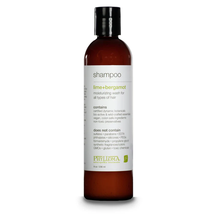 Phylloma Shampoo Lime + Bergamot 8oz