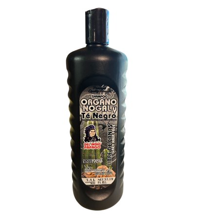 Shampoo Organo Nogal y Té Negro Grey Hair Free Libre de Canas - 1 Pack