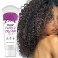 Shampoo off Promotion！1X White Tube Curling Hair Styling Cream, White