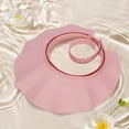 thumbnail image 1 of Shampoo Shield Shower Cap for Hair Washing Adjustable Water Blocking Cap Suitable for Adults Kids and Elderly Care Ideal for Bathroom Use and Spa Routines,24 cm,Pink, 1 of 9
