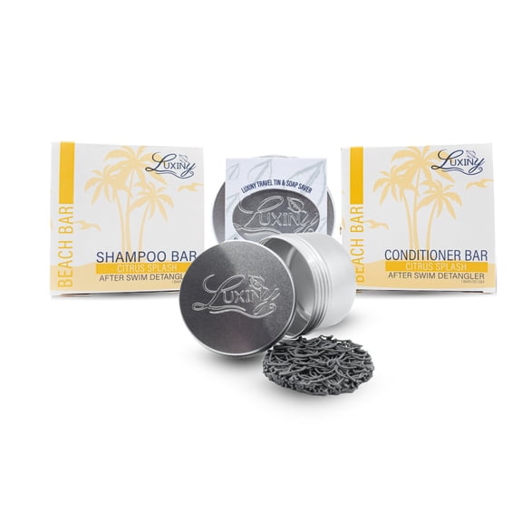 Shampoo and Conditioner Travel Bundle - Citrus Splash