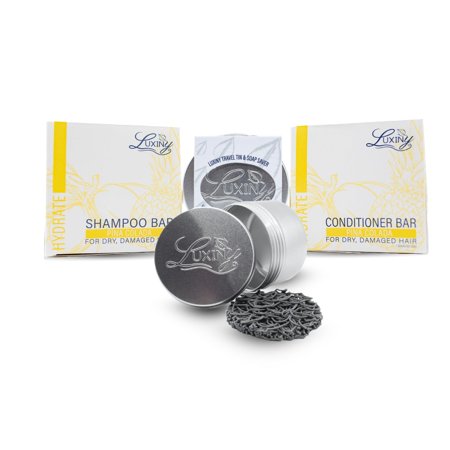 Shampoo and Conditioner Travel Bundle - Pina Colada