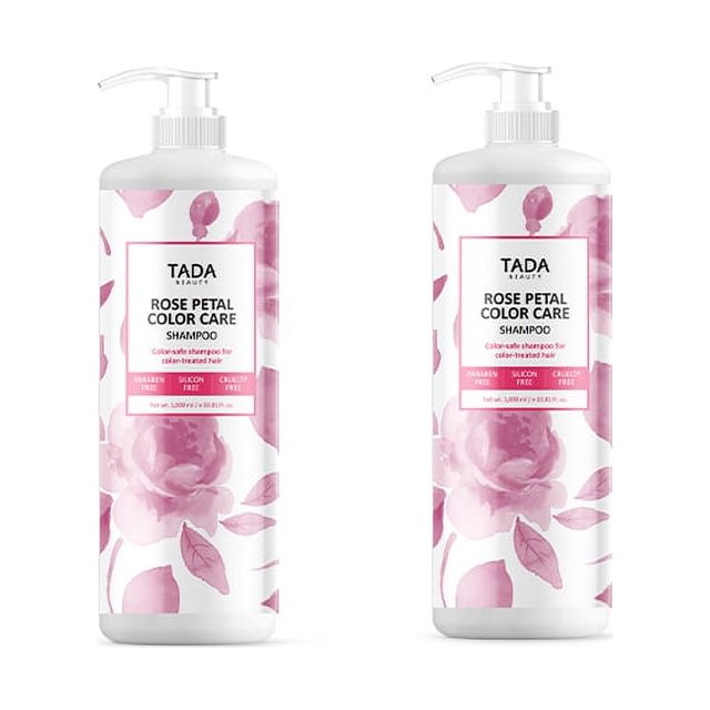 Shampoo for Color Treated Hair and Sensitive Scalp 1000ml (Rose