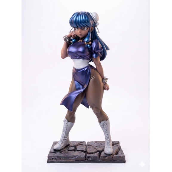 Shampoo x Chun-Li Custom Figurine