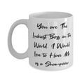 thumbnail image 1 of Shampooer For Men Women, You are The Luckiest Boss in the World. I Would Love to Have, Unique Shampooer 11oz Mug, Cup From Boss, 1 of 2
