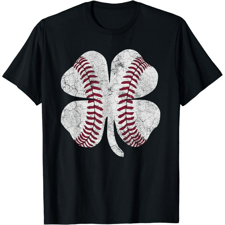 St Patrick's Day Shamrock Baseball Saint Paddy's Kids Boys T-Shirt St Patrick's Day Shamrock Baseball Saint Paddy's Kids Boys T-Shirt