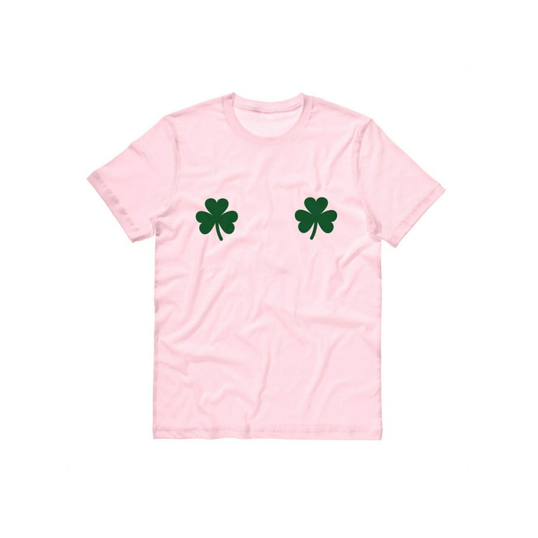 St. Patrick's Day T-shirt - Clover Boobs – POP ATL