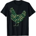 thumbnail image 1 of Shamrock Chicken 2025 Saint Pattys Irish Women’s Tee Lucky T-Shirt, Shamrock Hoodie, St. Patrick’s Day Sweatshirt for Men, 1 of 3