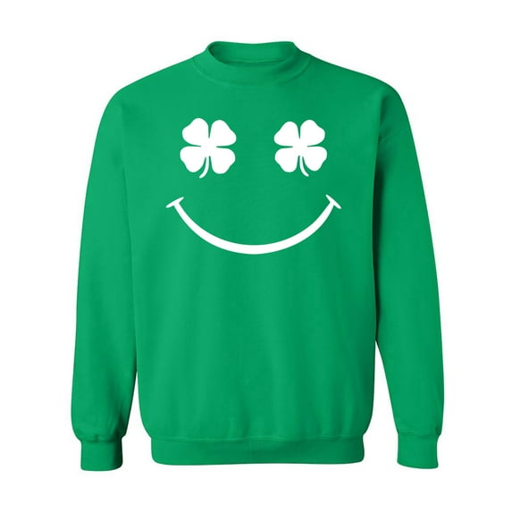Shamrock Face Crewneck Sweatshirt