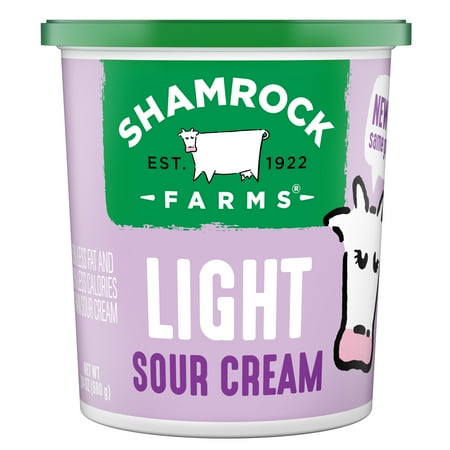 Shamrock Farms Light Sour Cream, 24 oz