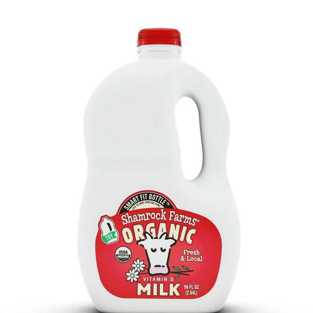 Shamrock Farms Organic Milk, 96 oz
