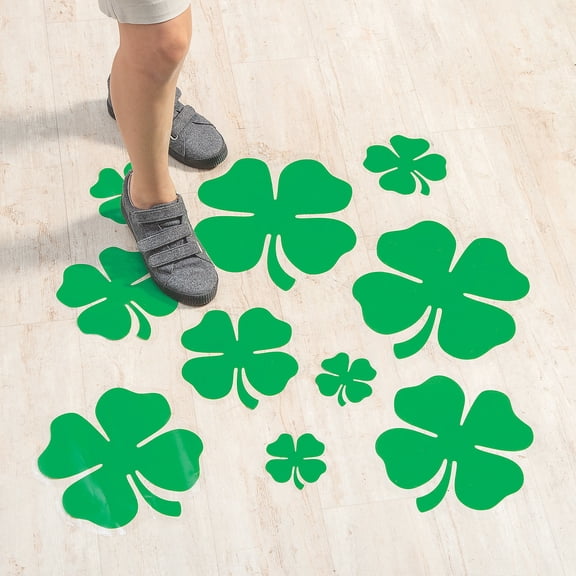 Shamrock Floor Cling - Party Decor - 1 Piece