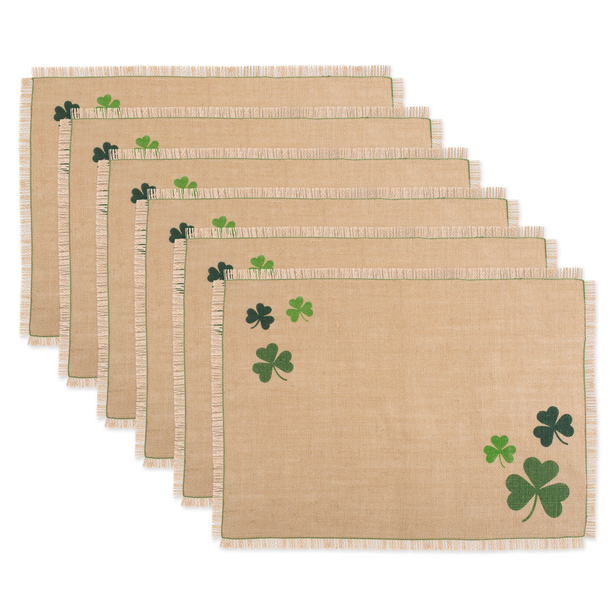 Shamrock Jute Placemat (Set of 6)